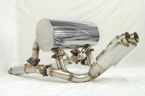 Photo2: [Lamborghini Murcielago Exhaust Muffler] Headers-Back F1 Sound Valvetronic Exhaust System (2)