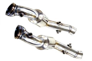 Catless Downpipe with Heat Shield Maserati Ghibli V6 Turbo – Fi Shop