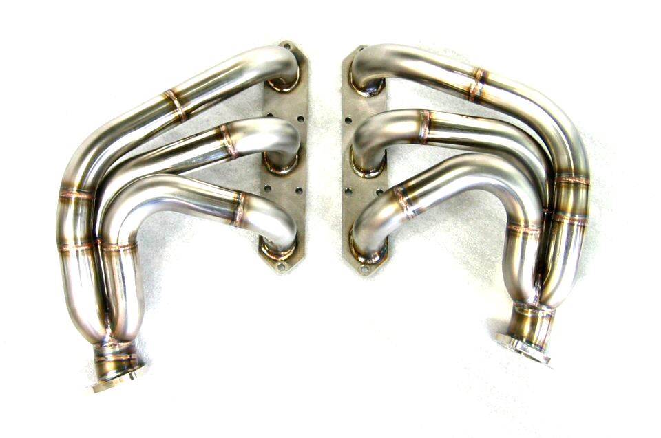 BLACKHORSE-RACING Exhaust Headers Manifolds Stainless Steel inc gaskets for 1999-2004 Porsche 996 997 911 Carrera Non Turbo Na 